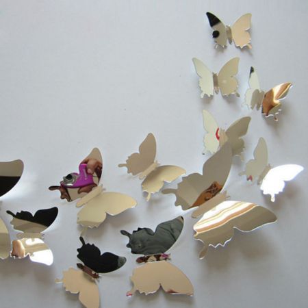 everythink.gr –mirror sticker butterfly