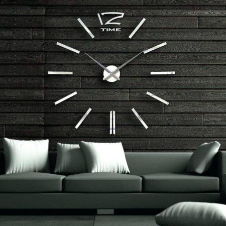 everythink.gr –3D Diy αυτοκόλλητο ρολόι τοίχου