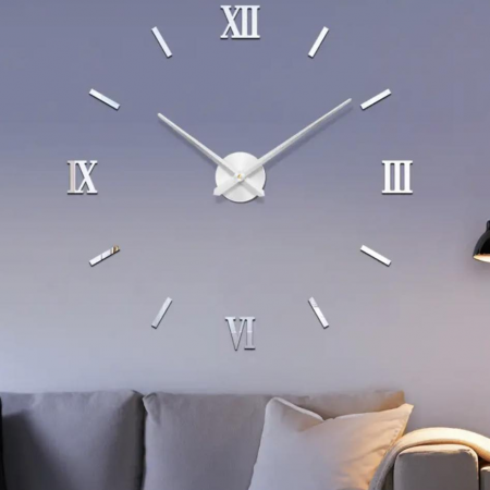 everythink.gr –Αυτοκόλλητο ρολόι τοίχου
